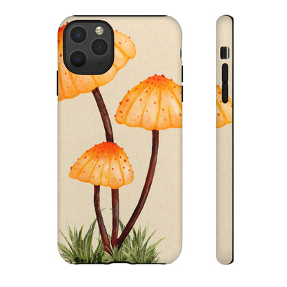 Mushroom Phone Case, Tough Cases for Nature Lovers, Unique Phone Covers, Gifts for Eco Enthusiasts, Fun Protective Cases