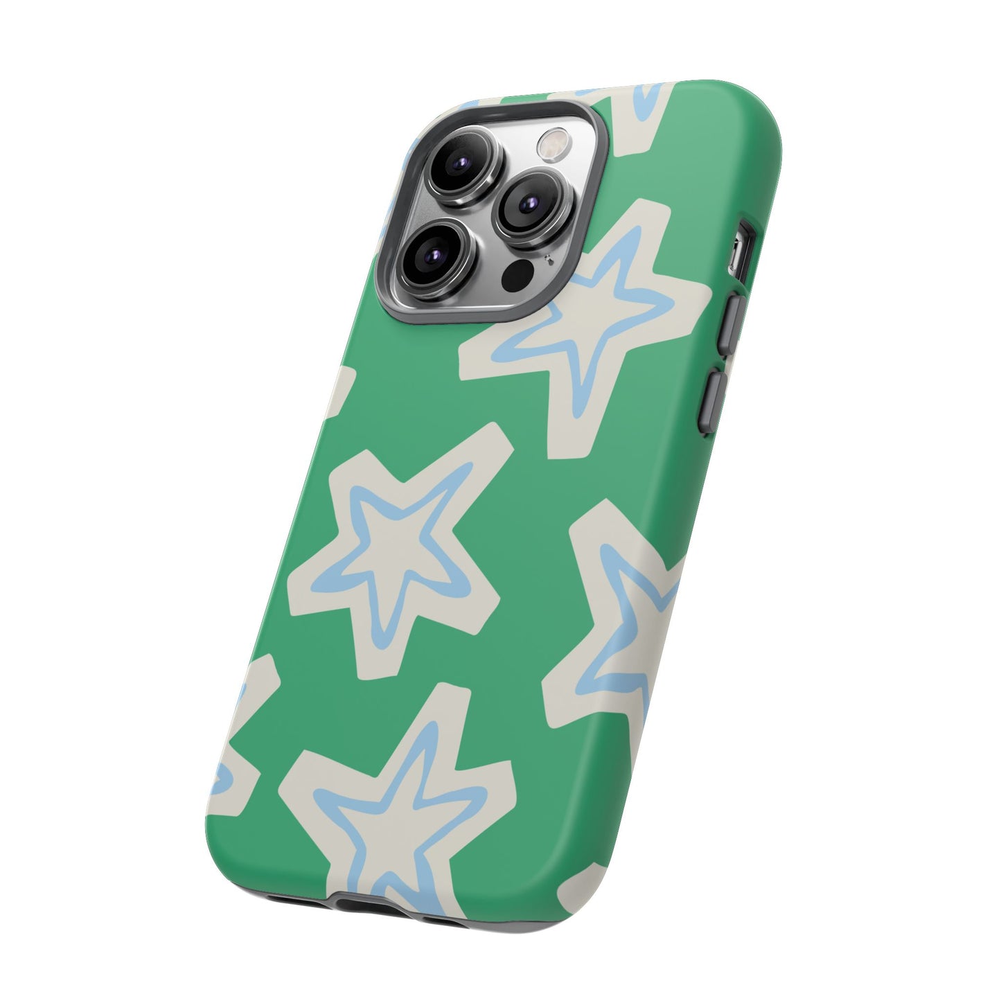 Retro Star Pattern Phone Case | Tough Cases, Colorful Cover for Phones, Phone Accessories, Gift for Her, Trendy Cases