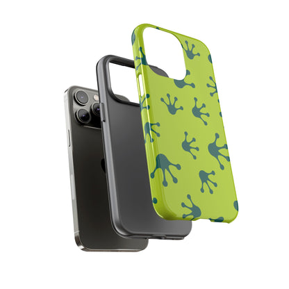 Frog Pattern Phone Case, Fun and Colorful Phone Cover, Durable Phone Protection, Gifts for Nature Lovers, Unique Accessory