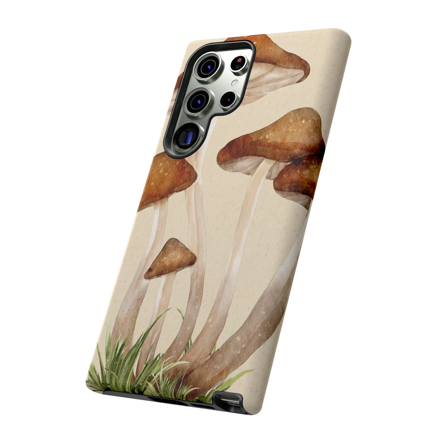 Mushroom Phone Case - Nature Lover, Eco-Friendly Gift, Cute Cell Phone Cover, Aesthetic Tech Accessory, Unique Fall Decor, Artsy Phone Cases, Cute, Gift for Her, Nature-inspired Designs, Durable Cases