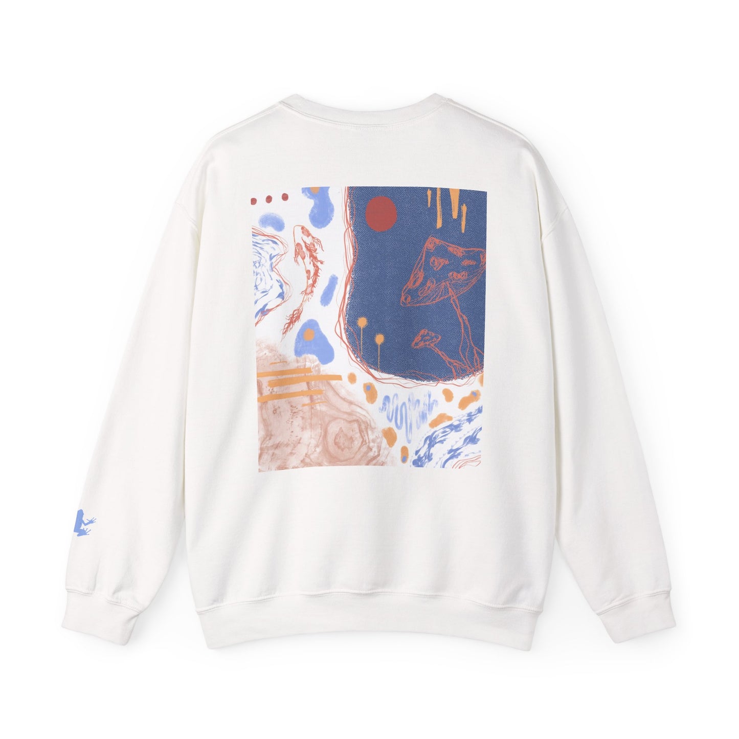 Artistic Unisex Crewneck Sweatshirt - Cozy Comfort, Colorful Designs, Gifts for Art Lovers, Relaxing Vibes, Everyday Wear, Unique Style