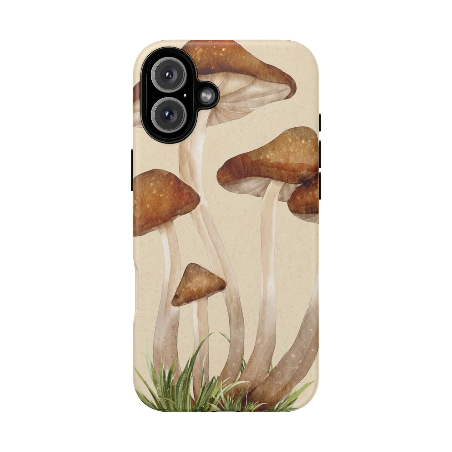 Mushroom Phone Case - Nature Lover, Eco-Friendly Gift, Cute Cell Phone Cover, Aesthetic Tech Accessory, Unique Fall Decor, Artsy Phone Cases, Cute, Gift for Her, Nature-inspired Designs, Durable Cases
