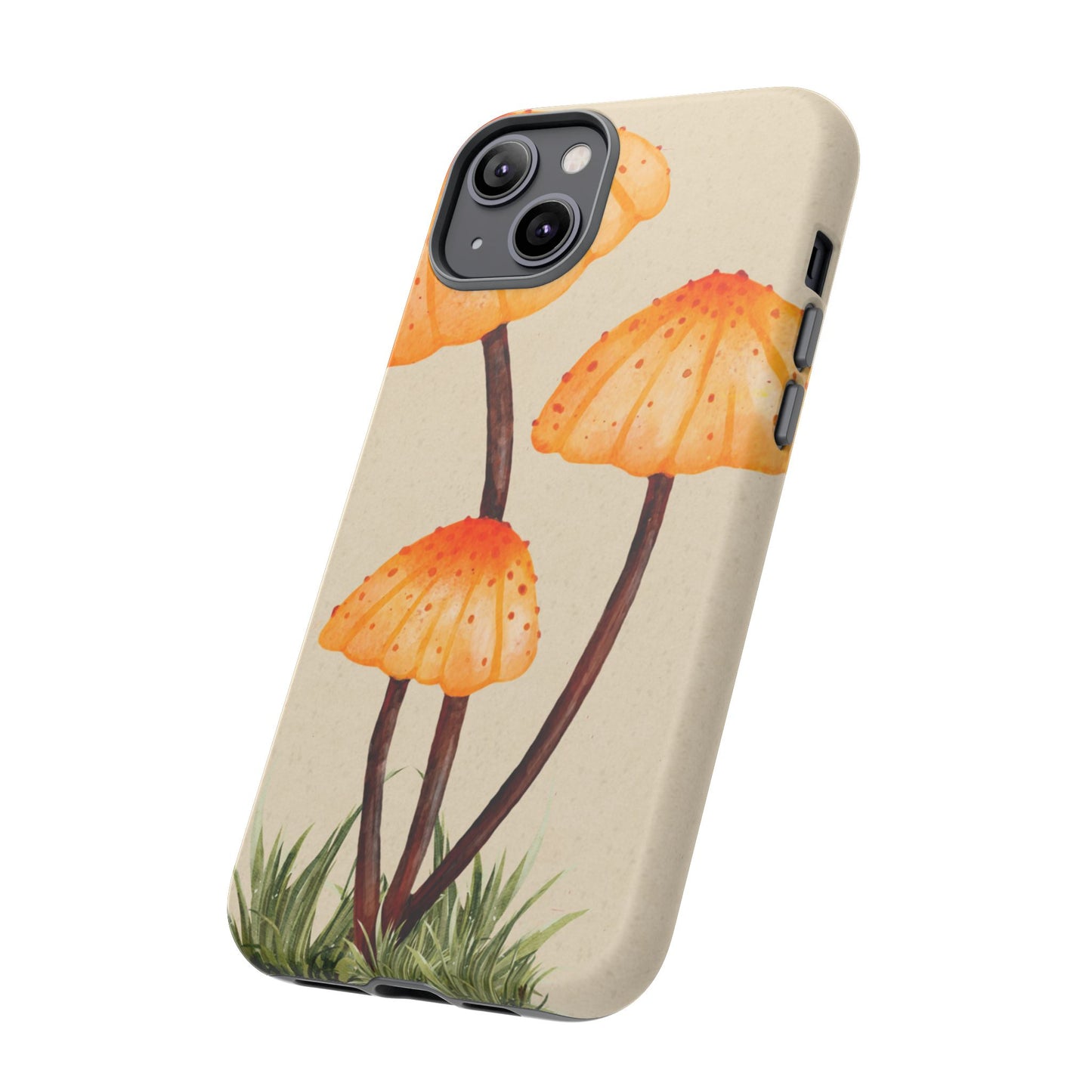 Mushroom Phone Case, Tough Cases for Nature Lovers, Unique Phone Covers, Gifts for Eco Enthusiasts, Fun Protective Cases