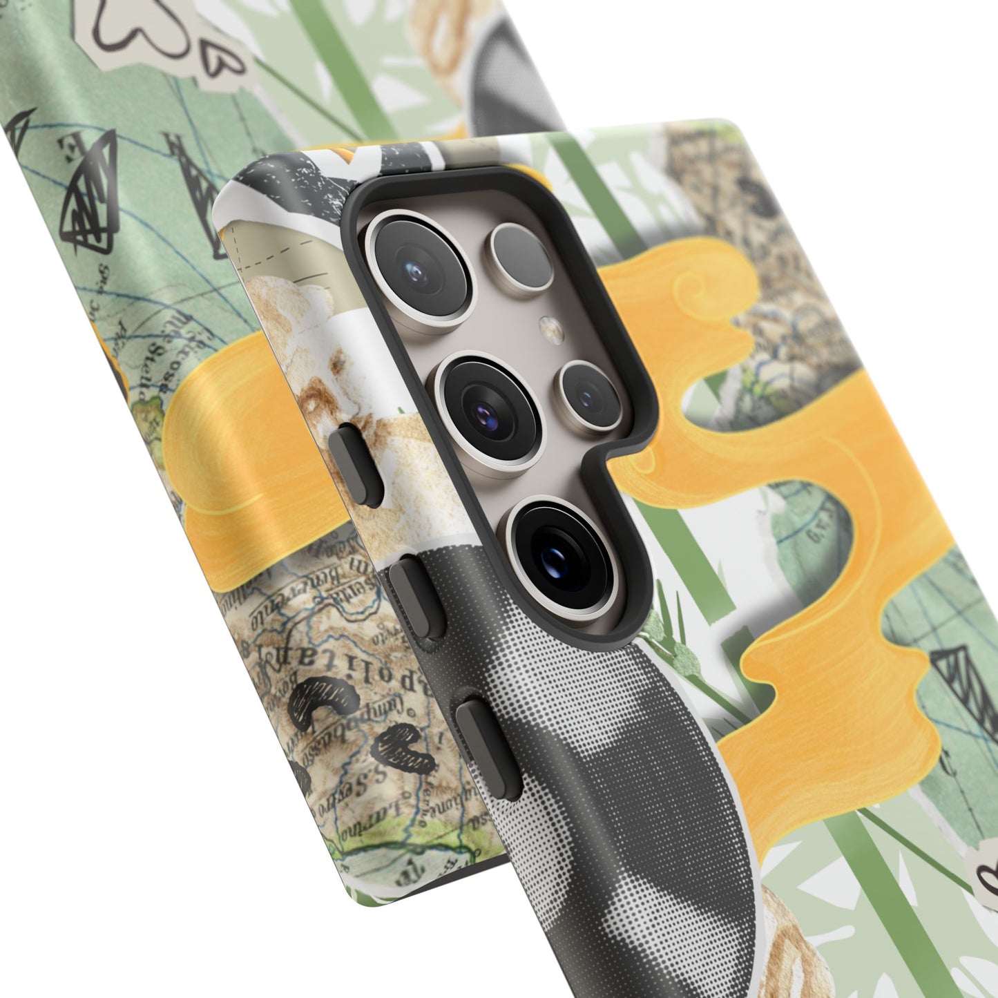 Artistic Phone Case, Unique Cell Phone Cover, Trendy Gifts for Music Lovers, Eco-Friendly Phone Accessory, Stylish Tech Gifts, Cool Cases, Unique Phone Cases