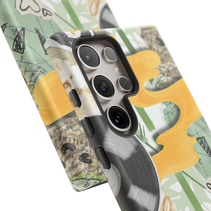 Artistic Phone Case, Unique Cell Phone Cover, Trendy Gifts for Music Lovers, Eco-Friendly Phone Accessory, Stylish Tech Gifts, Cool Cases, Unique Phone Cases