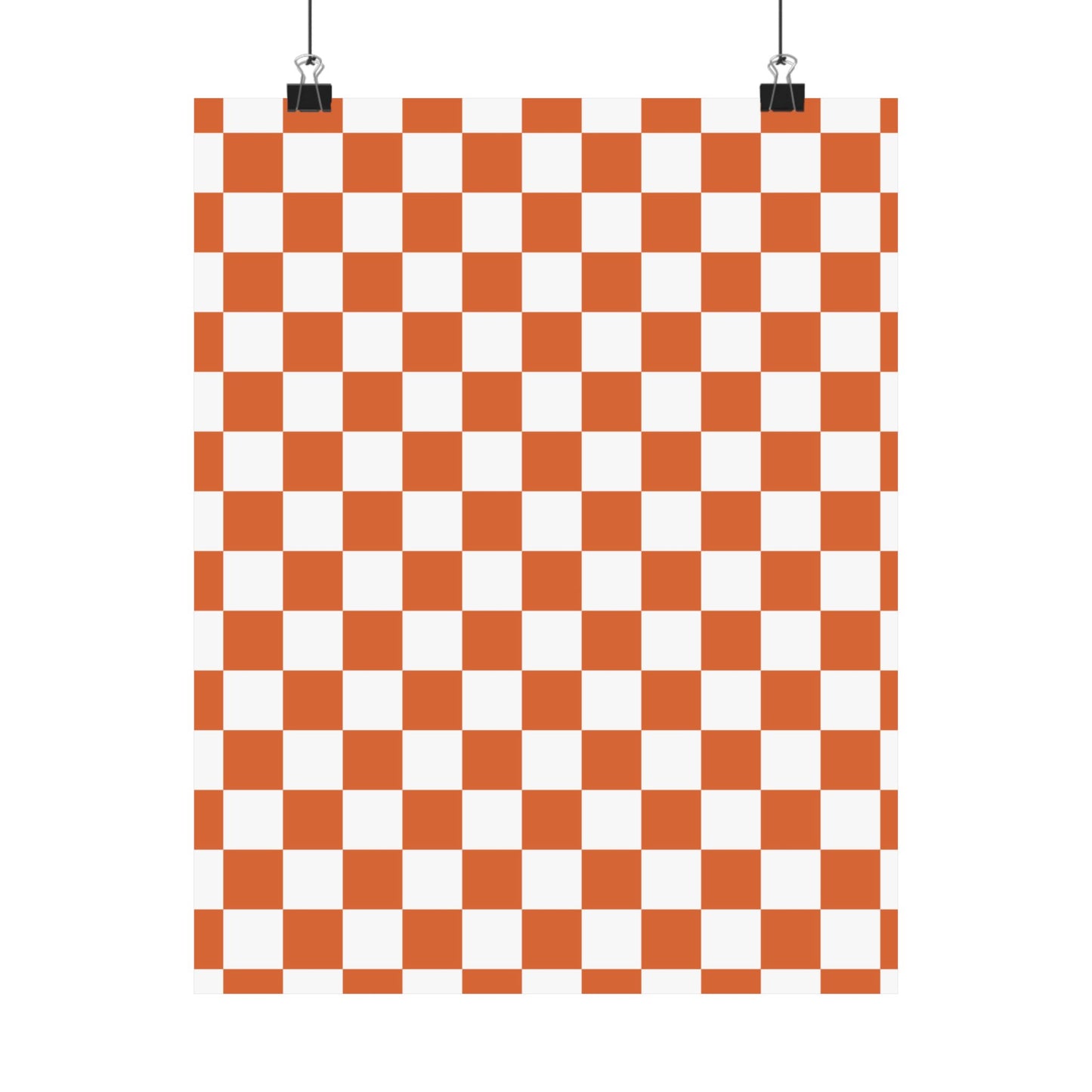 Chic Checkerboard Matte Vertical Posters | Modern Wall Art, Home Decor, Unique Gift, Interior Design, Wall Decoration