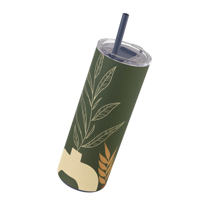 Boho-Inspired Tumbler, Modern Minimalist, Matte, Gift for Her, Mother's Day Gift, Nature Tumbler
