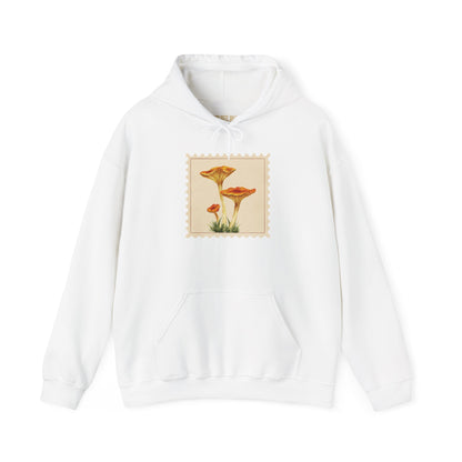 Botanical Print Hoodie, Cozy Sweatshirt, Nature Lover Gift, Comfortable Casual Wear, Fall Fashion, Unisex Hoodie, Comfy Mushroom Hoodie, Nature Vibes, Perfect for Fall
