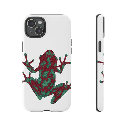 Frog Phone Case, Tough Cases, Eco-Friendly Phone Accessories, Unique Gifts for Nature Lovers, Cute Frog Design
