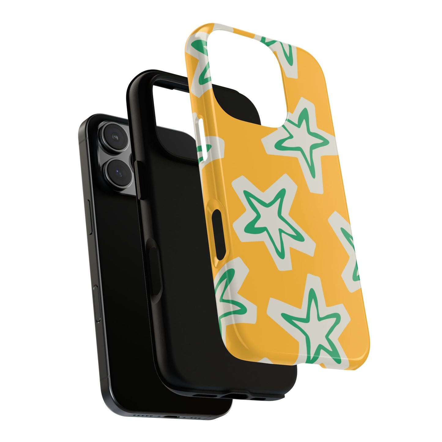 Retro Star Pattern Phone Case | Tough Cases, Colorful Cover for Phones, Phone Accessories, Gift for Her, Trendy Cases