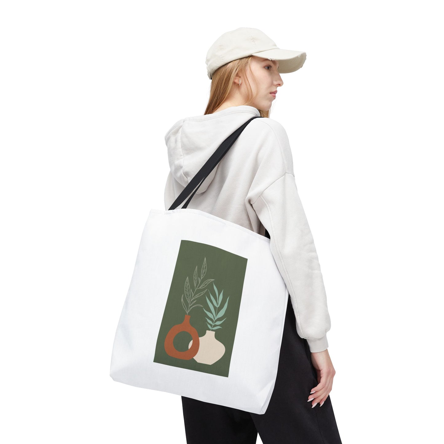 Stylish AOP Tote Bag, Eco-Friendly Shopping Bag, Reusable Carryall, Art Print Handbag, Gift for Her