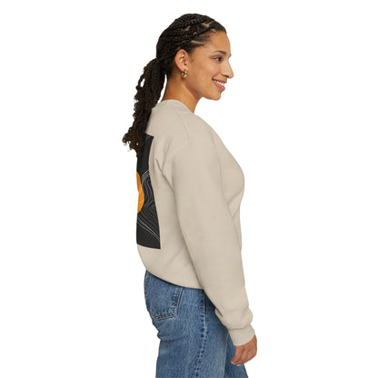 Sunset Wave Unisex Heavy Blend™ Crewneck Sweatshirt | Cozy, Relaxed, Casual Wear, Gift for Her, Gift for Him, Yoga, Meditation
