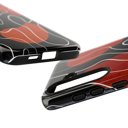 Stylish Phone Case with Abstract Design, Tough Cases for Modern Life, Trendy Phone Accessory, Unique Gift Idea, Holiday Present