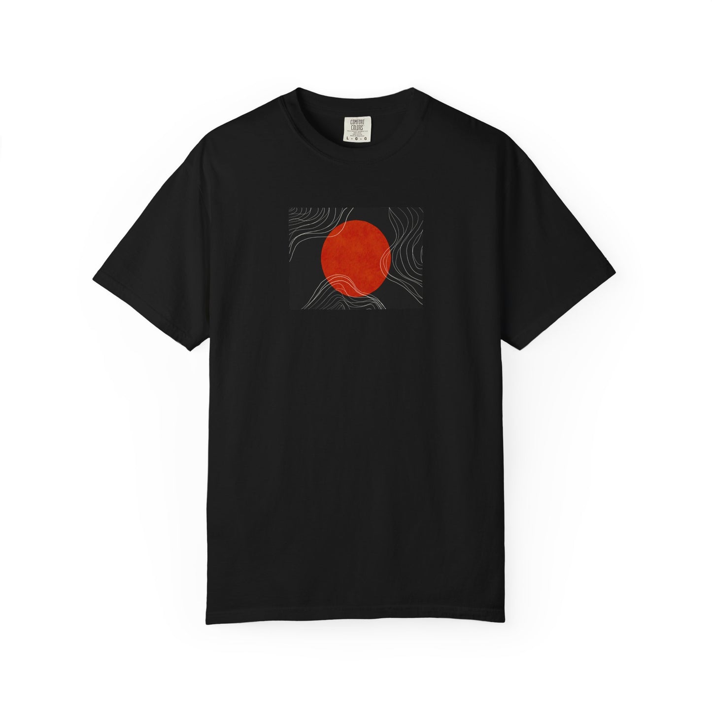 Sunset Vibes Unisex T-Shirt, Casual Summer Tee, Bohemian Shirt, Gift for Art Lovers, Men's and Women's Fashion