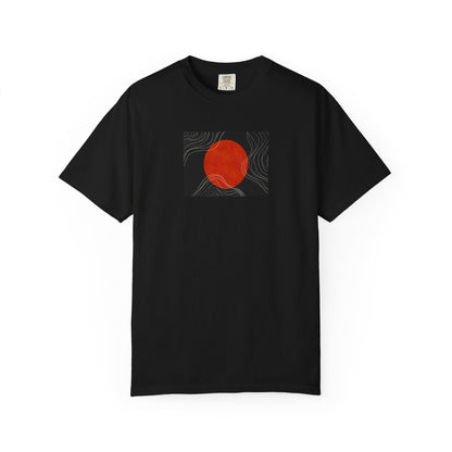Sunset Vibes Unisex T-Shirt, Casual Summer Tee, Bohemian Shirt, Gift for Art Lovers, Men's and Women's Fashion