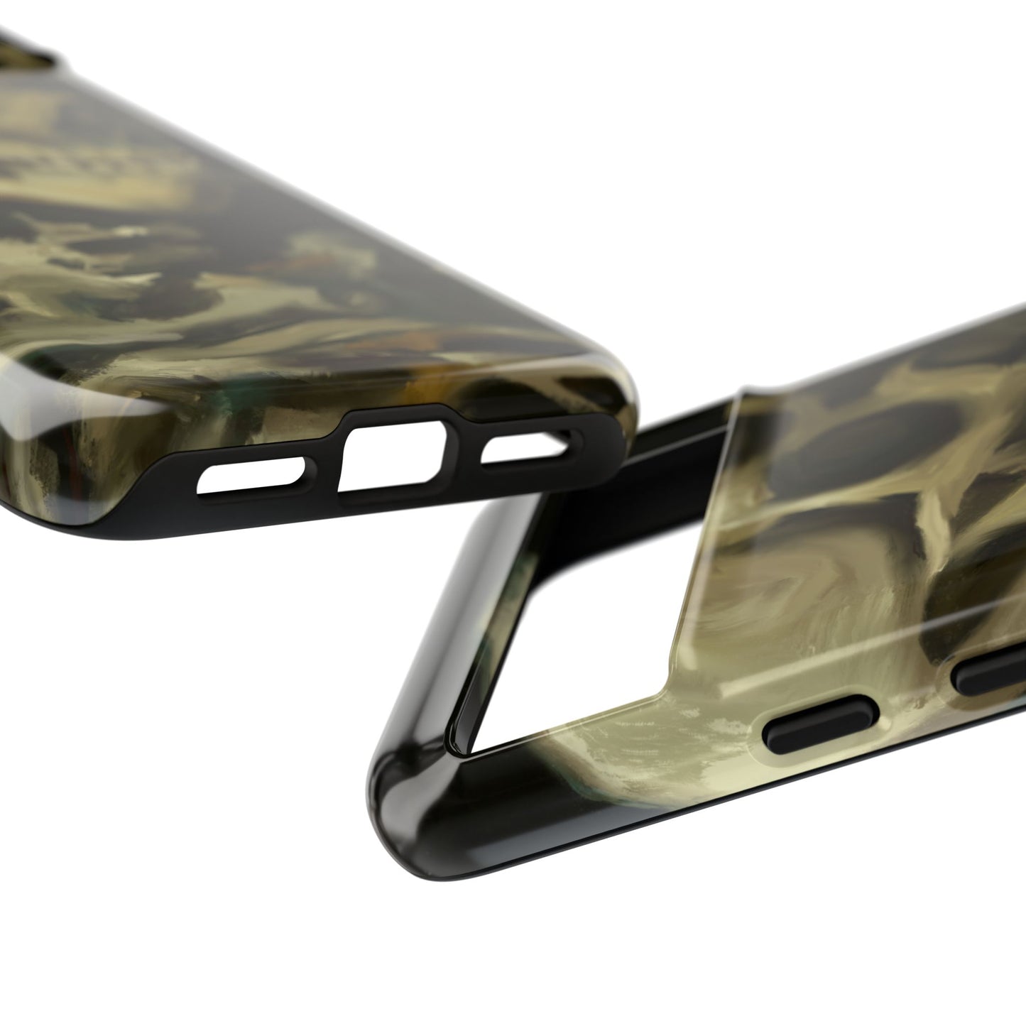 Skull Phone Case - Tough Cases, Macabre Style, Unique Accessories, Perfect for Halloween, Gothic Decor, Edgy Gift Idea | Van Gogh Reimagined, Abstract Twist on  Van Gogh's Skeleton with Burning Cigarette