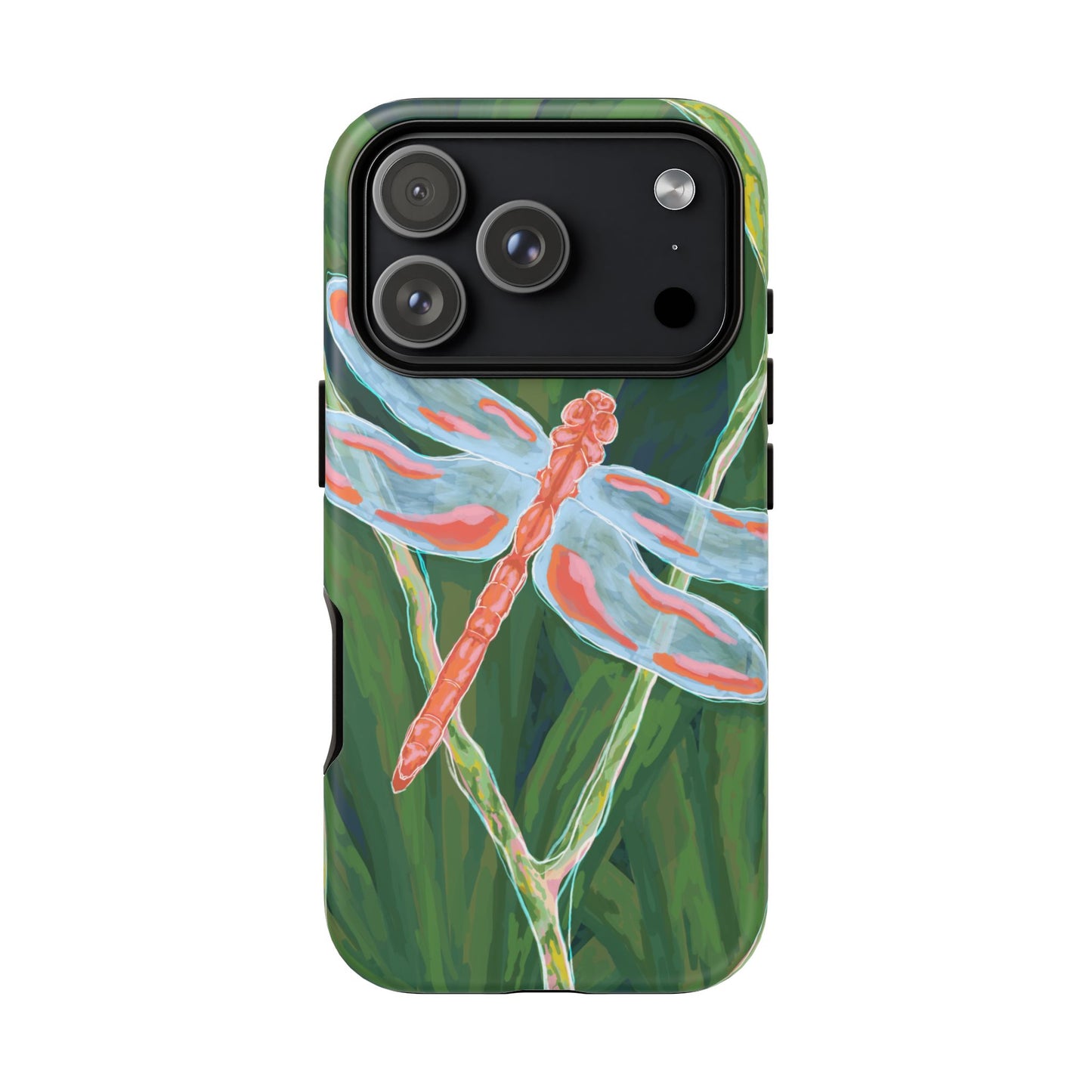 Dragonfly Phone Case, Tough Cases for Nature Lovers, Unique Phone Cover, Eco-Friendly Gift, Colorful Protection