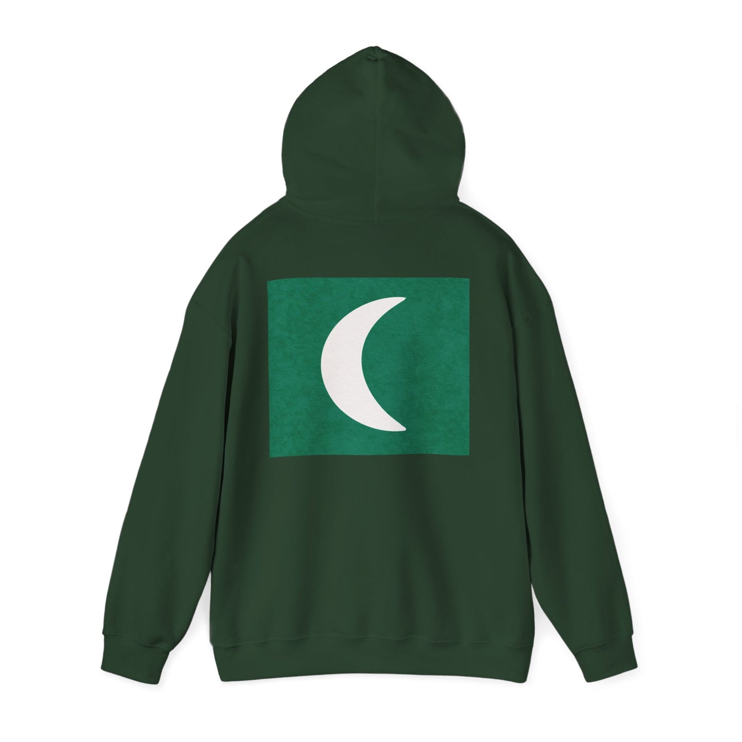 Zen Frog Hooded Sweatshirt - Cozy Unisex Hoodie, Casual Wear, Spring Fashion, Unique Gifts, Streetwear Style, Simple Moon Design, Gift for Him, Gift for Her
