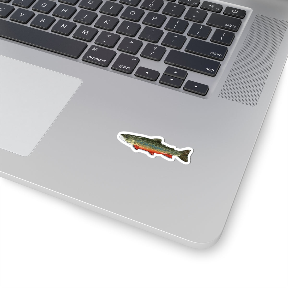Vibrant Fish Kiss-Cut Stickers, Perfect for Laptop, Water Bottles, Gifts, and Fishing Enthusiasts, Stylish Decor