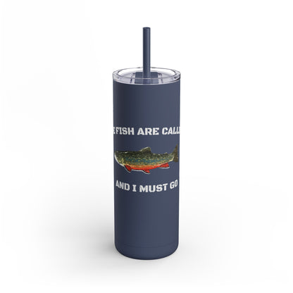 Fishing Lover's 20oz Tumbler - Perfect for Outdoors, Travel, Gifts, Father's Day, Camping, and More!