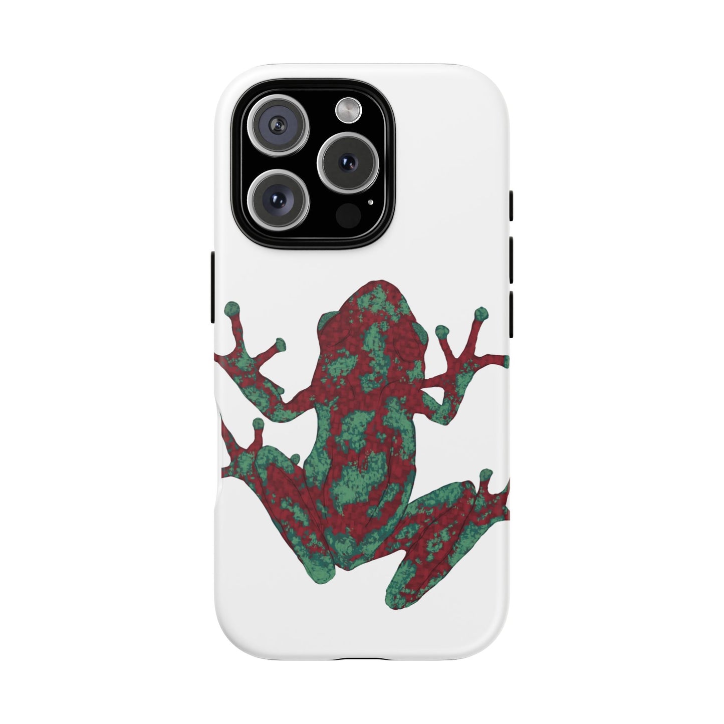 Frog Phone Case, Tough Cases, Eco-Friendly Phone Accessories, Unique Gifts for Nature Lovers, Cute Frog Design