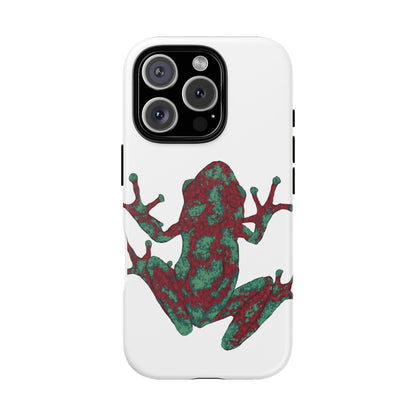 Frog Phone Case, Tough Cases, Eco-Friendly Phone Accessories, Unique Gifts for Nature Lovers, Cute Frog Design