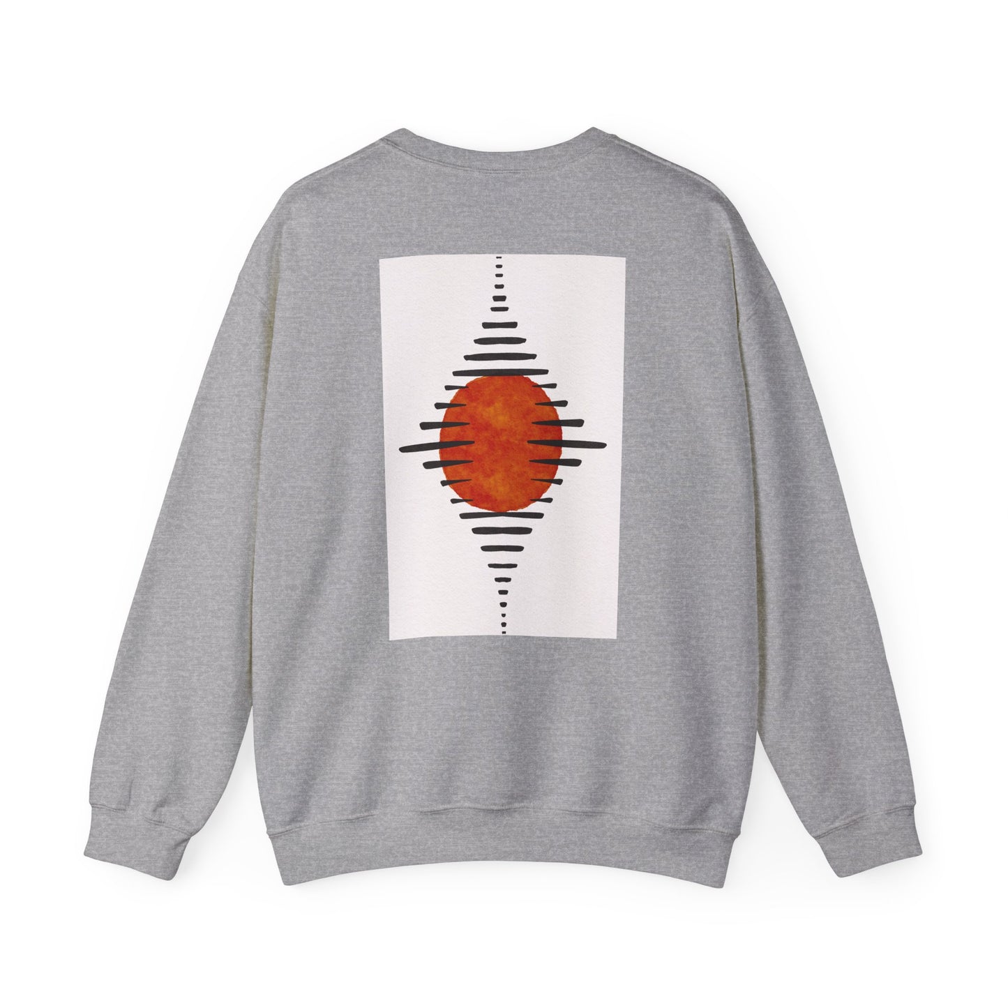Lotus & Sun Graphic Sweatshirt, Relaxed Fit Crewneck, Perfect Gift for Spring, Cozy Fashion, Unisex Apparel, Gift for Him, Gift for Her, Fall Vibes, Autumn Crewneck