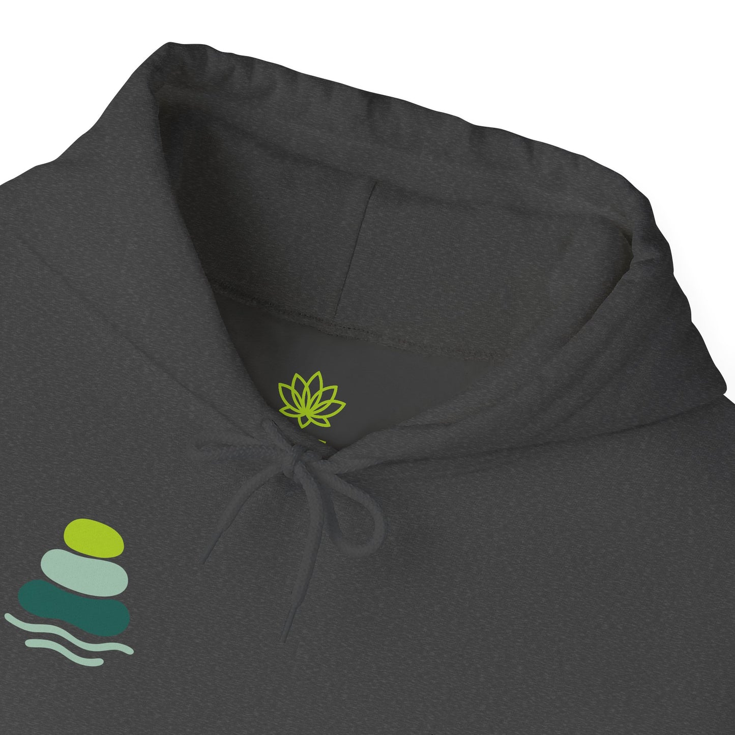 Nature-Inspired Unisex Hooded Sweatshirt, Comfortable Pullover, Casual Clothing, Eco-Friendly Gift, Chill Vibe Hoodie, Relaxing Outfit
