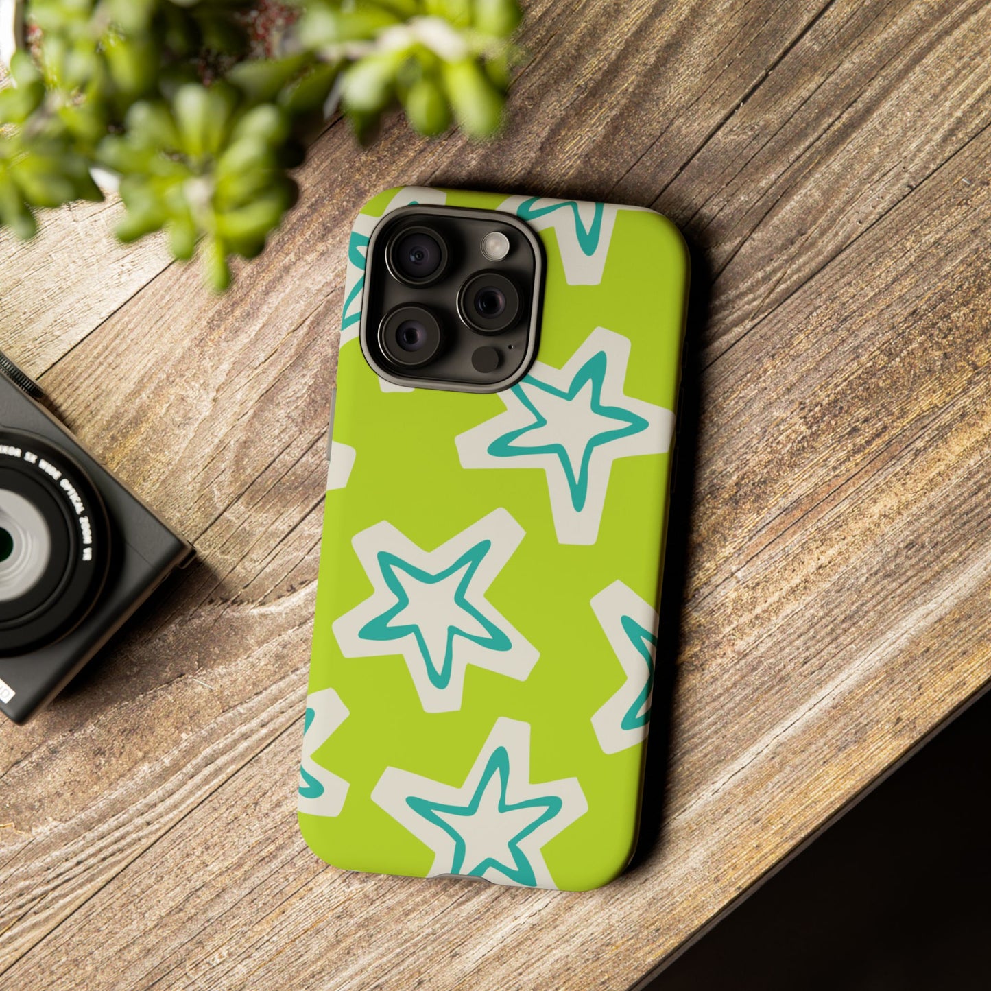 Trendy Star Phone Case | Tough Cases, Gift for Him/Her, Durable Smartphone Cover, Phone Accessories, Summer Vibes
