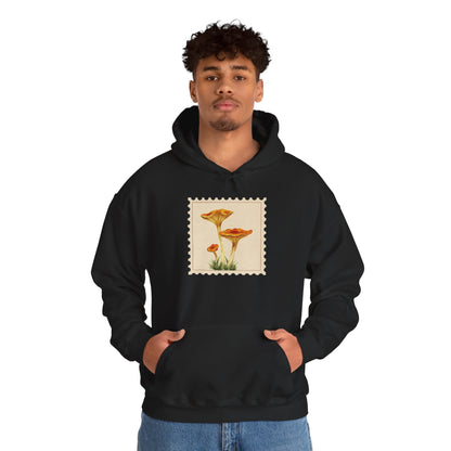 Botanical Print Hoodie, Cozy Sweatshirt, Nature Lover Gift, Comfortable Casual Wear, Fall Fashion, Unisex Hoodie, Comfy Mushroom Hoodie, Nature Vibes, Perfect for Fall