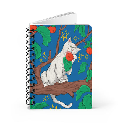 Starlight Blossom Spiral Notebook