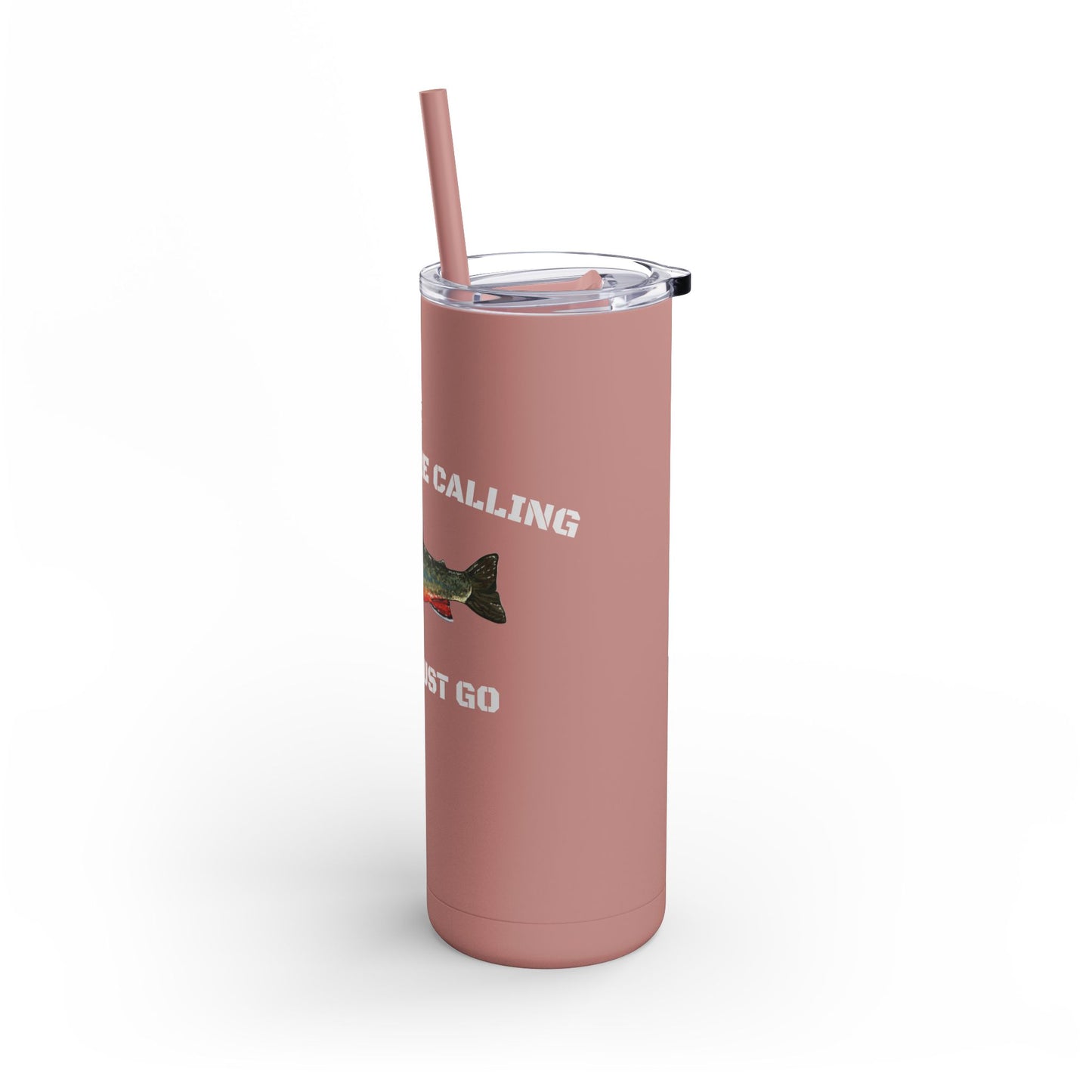Fishing Lover's 20oz Tumbler - Perfect for Outdoors, Travel, Gifts, Father's Day, Camping, and More!