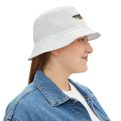 Fishing Bucket Hat, Outdoor Sun Hat, Fish Lover Gift, Summer Fashion Accessory, Water Sports Headwear