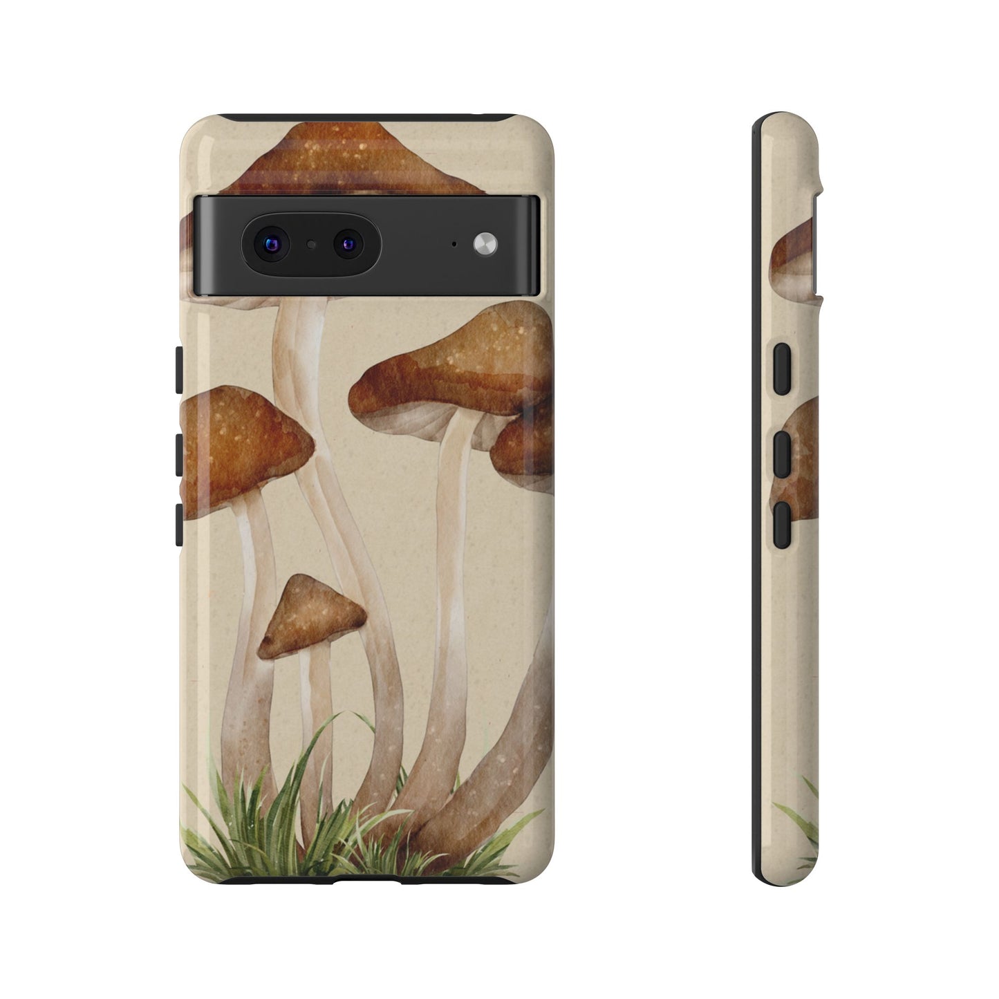 Mushroom Phone Case - Nature Lover, Eco-Friendly Gift, Cute Cell Phone Cover, Aesthetic Tech Accessory, Unique Fall Decor, Artsy Phone Cases, Cute, Gift for Her, Nature-inspired Designs, Durable Cases