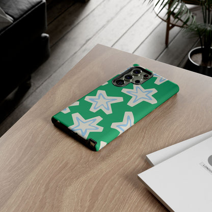 Retro Star Pattern Phone Case | Tough Cases, Colorful Cover for Phones, Phone Accessories, Gift for Her, Trendy Cases