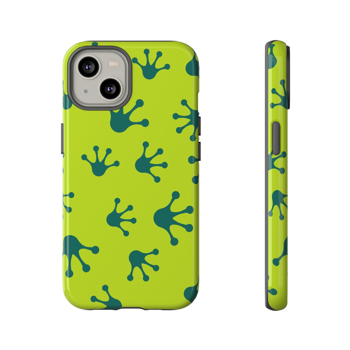 Frog Pattern Phone Case, Fun and Colorful Phone Cover, Durable Phone Protection, Gifts for Nature Lovers, Unique Accessory