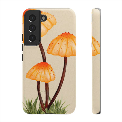 Mushroom Phone Case, Tough Cases for Nature Lovers, Unique Phone Covers, Gifts for Eco Enthusiasts, Fun Protective Cases