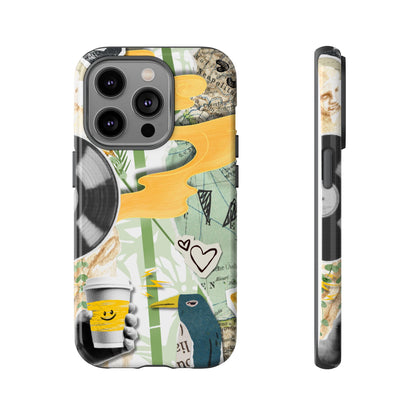 Artistic Phone Case, Unique Cell Phone Cover, Trendy Gifts for Music Lovers, Eco-Friendly Phone Accessory, Stylish Tech Gifts, Cool Cases, Unique Phone Cases