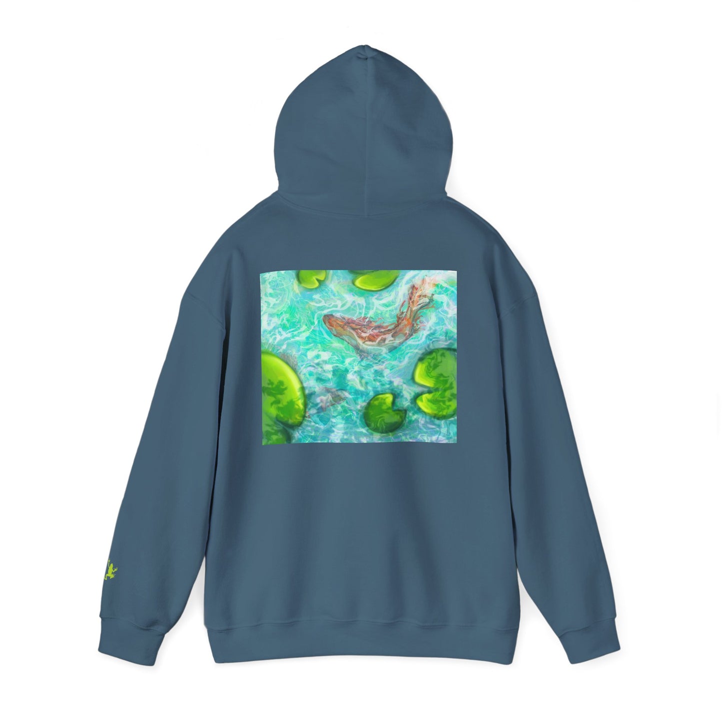 Nature-Inspired Unisex Hooded Sweatshirt, Comfortable Pullover, Casual Clothing, Eco-Friendly Gift, Chill Vibe Hoodie, Relaxing Outfit