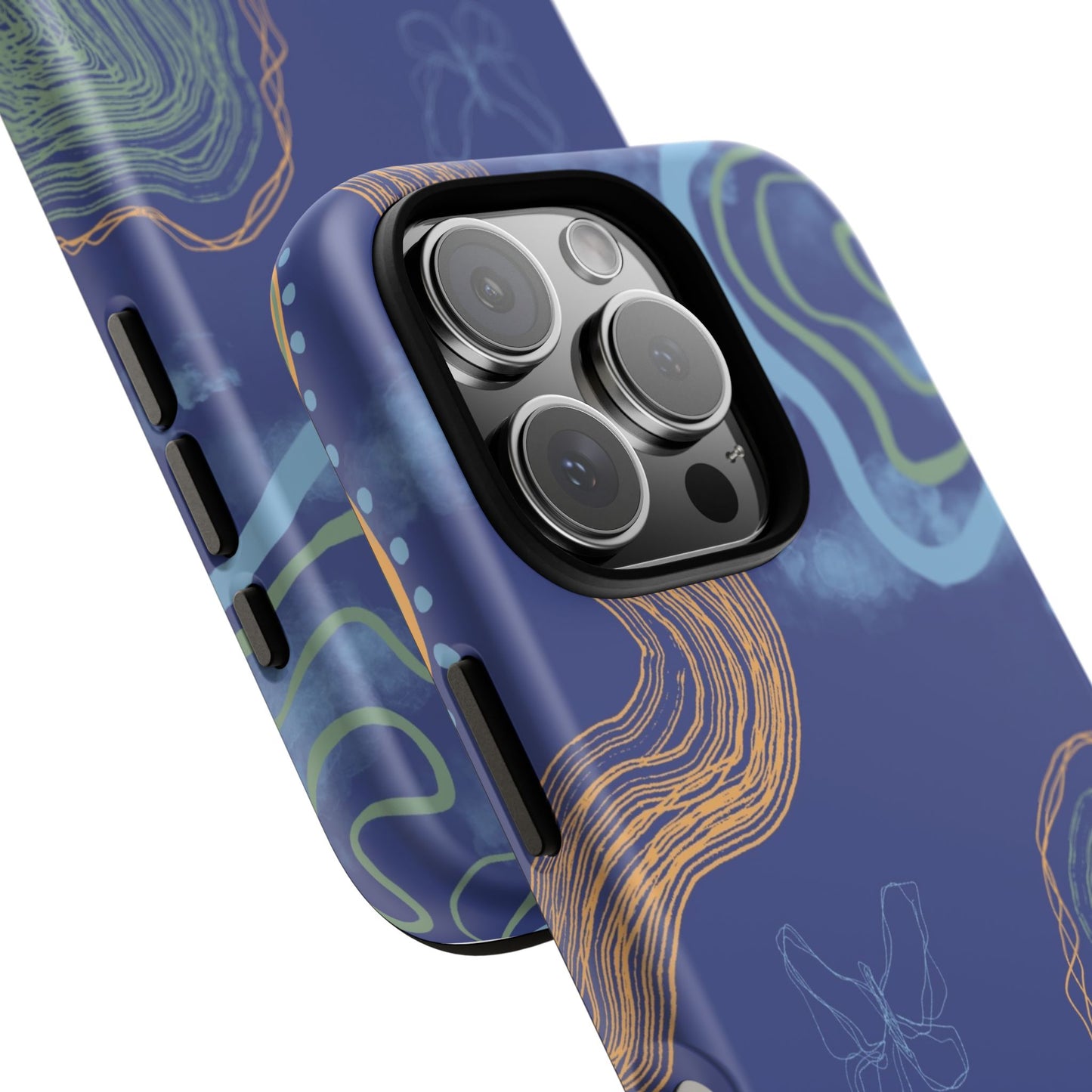 Artistic Phone Case, Abstract Phone Cover, Gift for Her, Modern Design, Boho Phone Case, Unique Phone Accessories