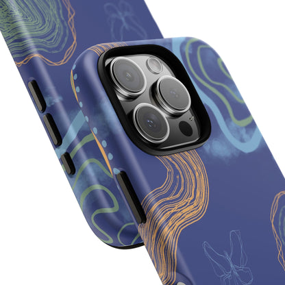 Artistic Phone Case, Abstract Phone Cover, Gift for Her, Modern Design, Boho Phone Case, Unique Phone Accessories