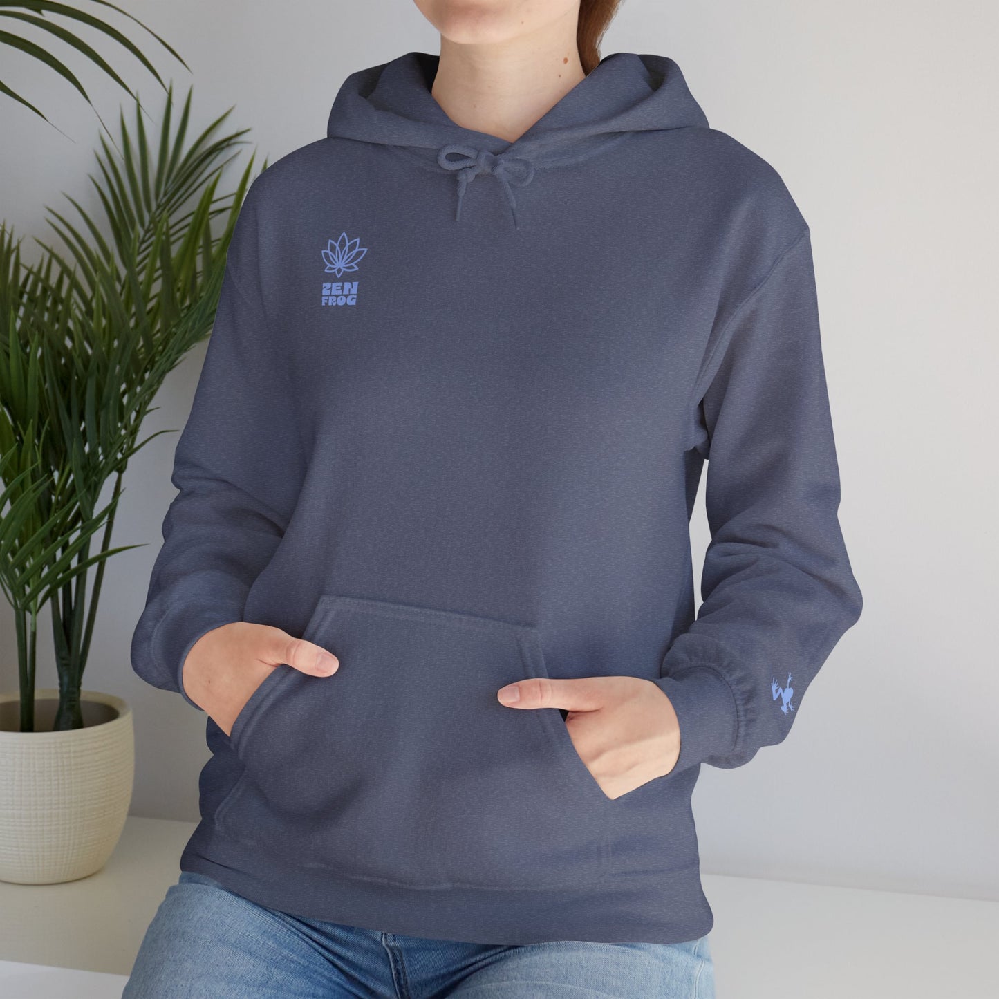 Artistic Unisex Hooded Sweatshirt - Cozy Streetwear for Comfort, Gift for Art Lovers, Perfect for Fall, Casual Style