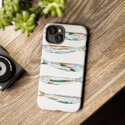 Tough Cases – Artistic Fish Design Phone Case, Unique Gift for Aquatic Lovers, Perfect for Birthdays, Holidays, and Everyday Use, Quirky Cases, Fun Phone Cases