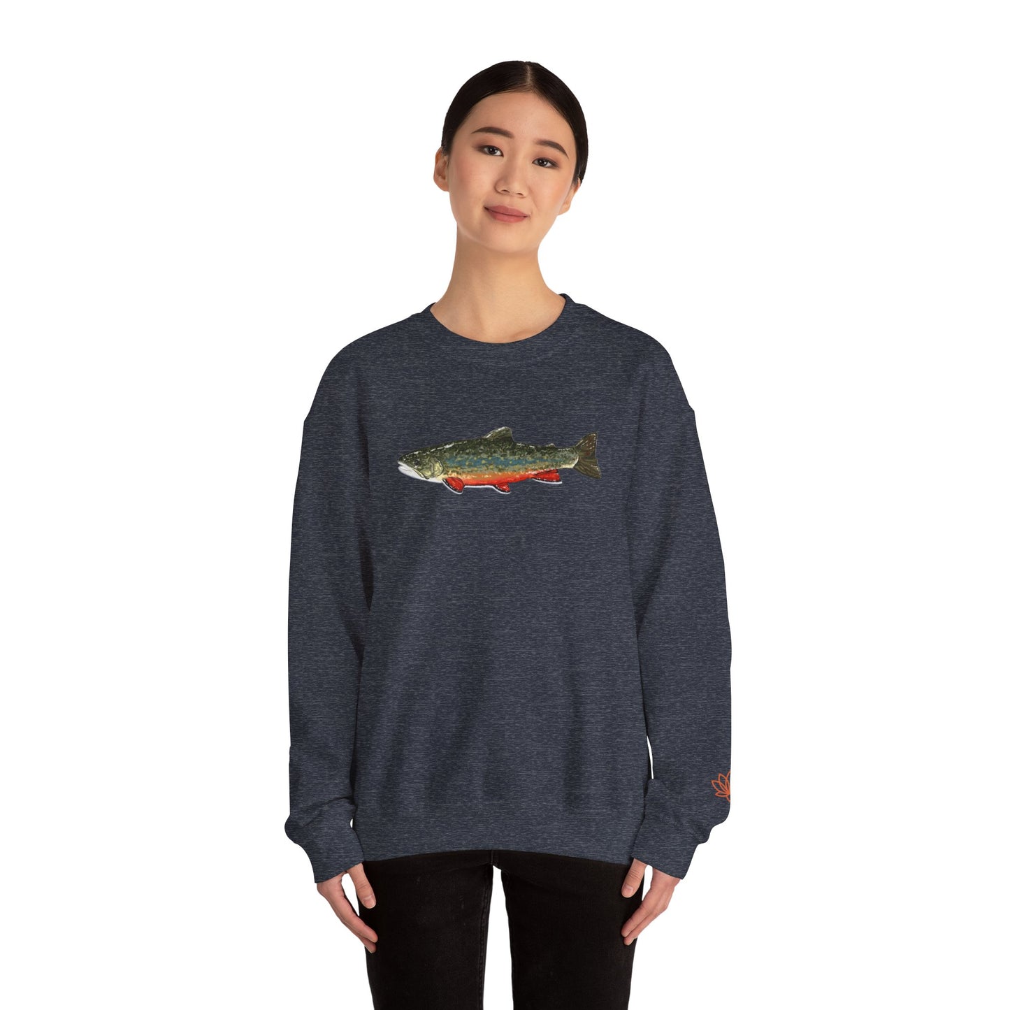 Fishing Vibes Crewneck Sweatshirt | Perfect for Outdoor Lovers, Fishing Gifts, Casual Wear, Eco-Friendly Apparel