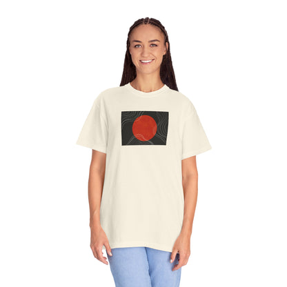 Sunset Vibes Unisex T-Shirt, Casual Summer Tee, Bohemian Shirt, Gift for Art Lovers, Men's and Women's Fashion
