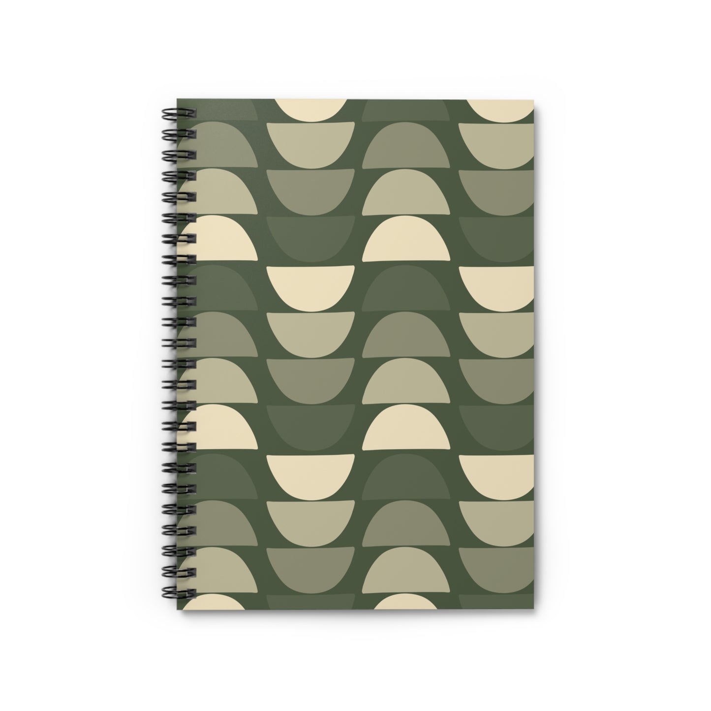Trendy Spiral Notebook - Stylish Ruled Journal for School, Work, Journaling, Gifts, and Home Office