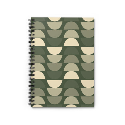 Trendy Spiral Notebook - Stylish Ruled Journal for School, Work, Journaling, Gifts, and Home Office