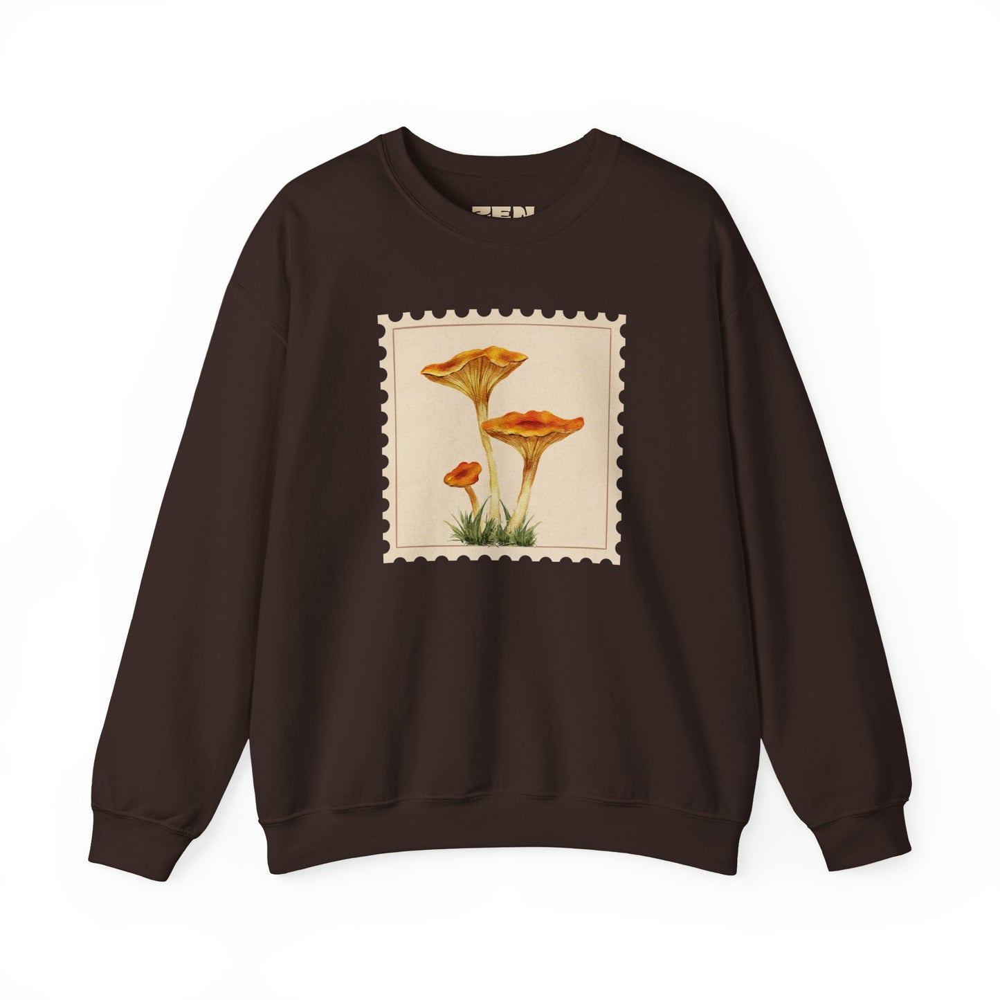 Vintage Floral Crewneck Sweatshirt, Cozy Fall Wear, Unisex Gift, Mushroom Art Apparel, Nature Lover Outfit, Comfy Mushroom Crewneck, Vintage Style