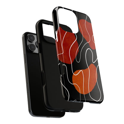 Stylish Phone Case with Abstract Design, Tough Cases for Modern Life, Trendy Phone Accessory, Unique Gift Idea, Holiday Present
