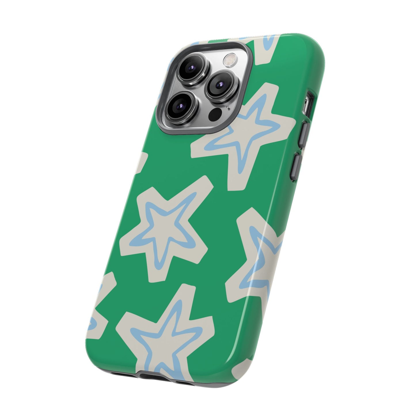 Retro Star Pattern Phone Case | Tough Cases, Colorful Cover for Phones, Phone Accessories, Gift for Her, Trendy Cases